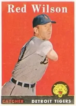 1958 Topps #213 Bob Wilson
