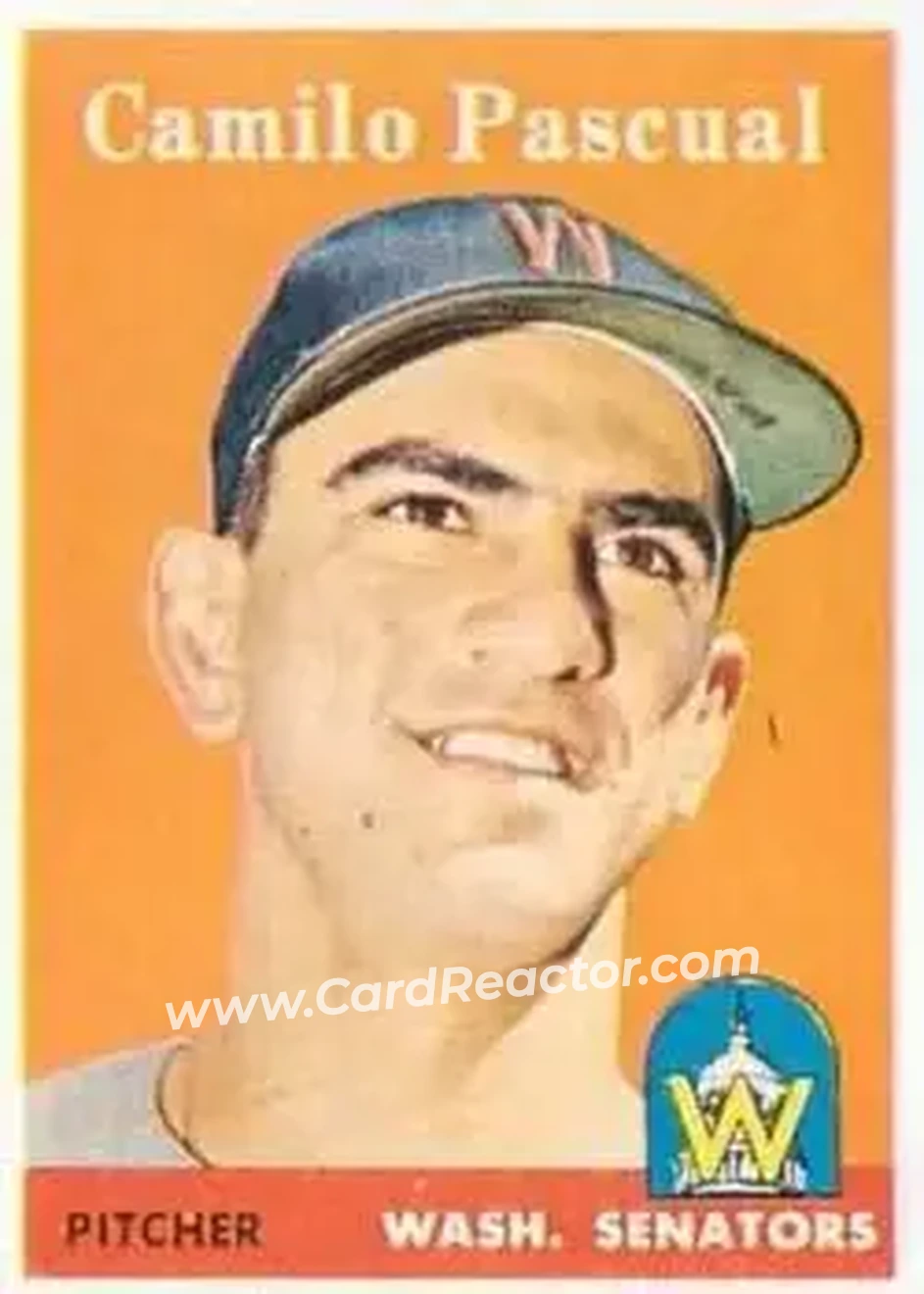 Front of Camilo Pascual