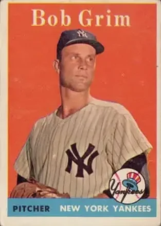 1958 Topps #224 Bob Grim