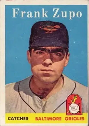 1958 Topps #229 Frank Zupo