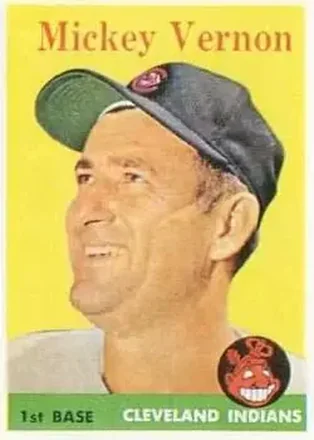 1958 Topps #233 James Vernon