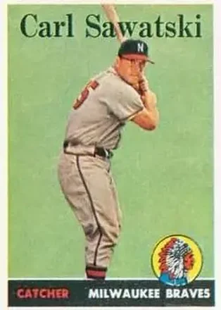 1958 Topps #234 Carl Sawatski