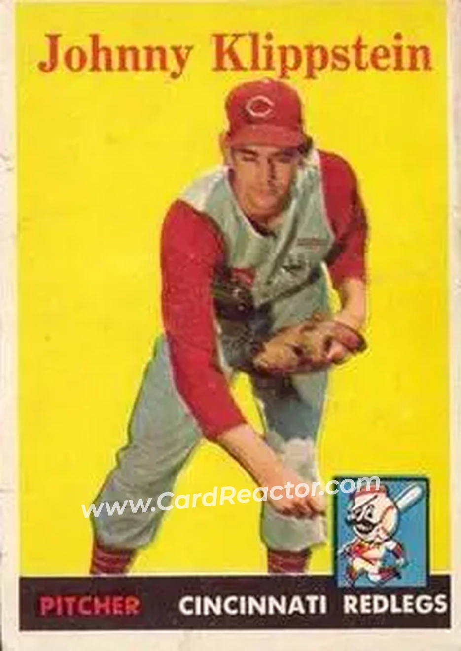 Front of Johnny Klippstein