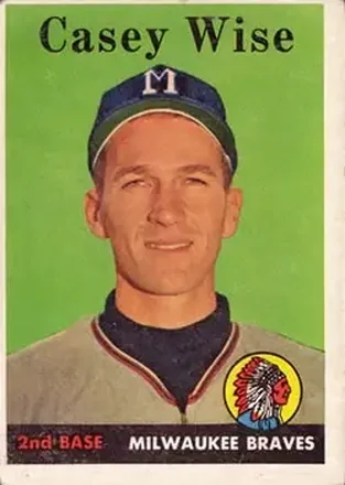 1958 Topps #247 Casey Wise