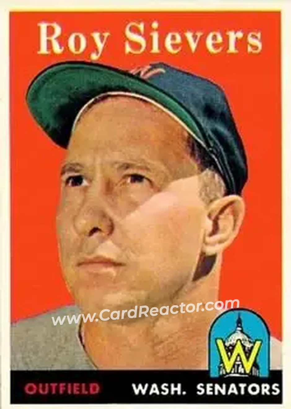 Front of Roy Sievers