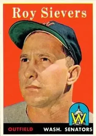 1958 Topps #250 Roy Sievers
