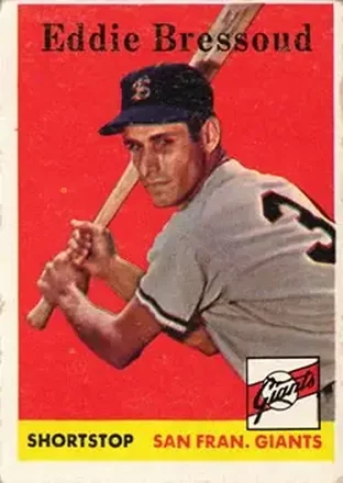 1958 Topps #263 Eddie Bressoud