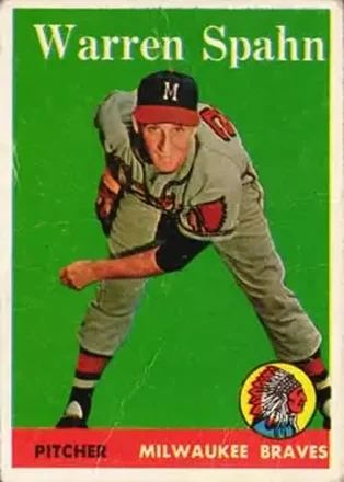 1958 Topps #270 Warren Spahn