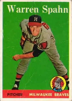 1958 Topps #270 Warren Spahn