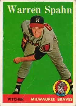 1958 Topps #270 Warren Spahn