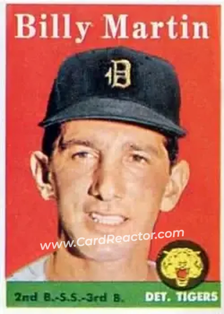 Front of Billy Martin