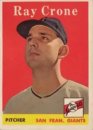 1958 Topps #272 Ray Crone