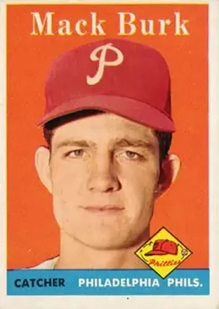 1958 Topps #278 Mack Burk