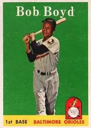 1958 Topps #279 Bob Boyd