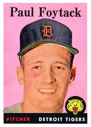 1958 Topps #282 Paul Foytack