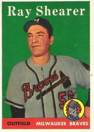 1958 Topps #283 Ray Shearer