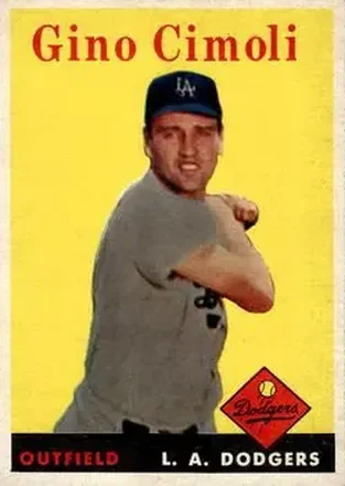 1958 Topps #286 Gino Cimoli
