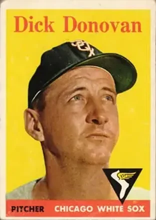 1958 Topps #290 Dick Donovan