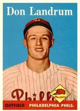 1958 Topps #291 Don Landrum