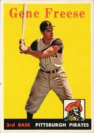 1958 Topps #293 Gene Freese