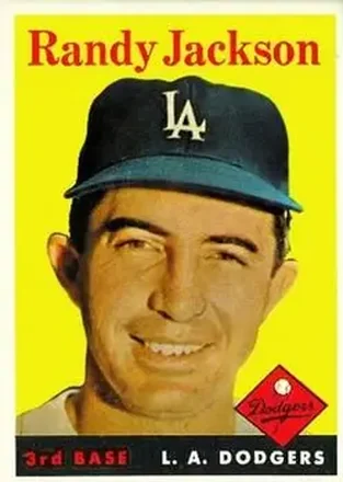 1958 Topps #301 Randy Jackson