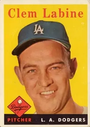 1958 Topps #305 Clem Labine