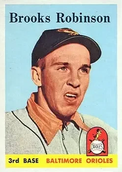 1958 Topps #307 Brooks Robinson