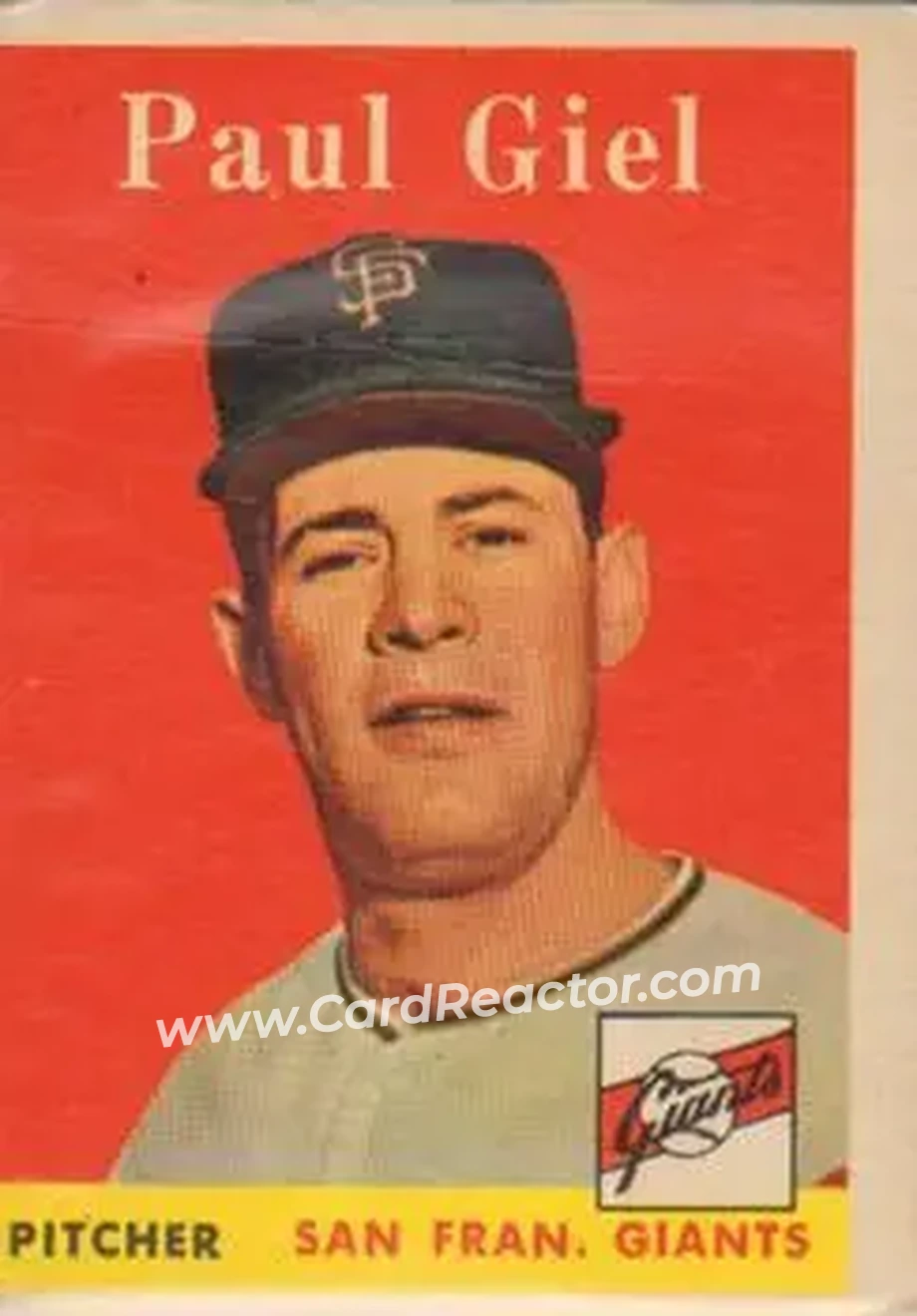 Front of Paul Giel