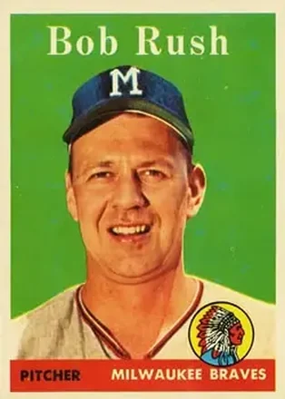 1958 Topps #313 Bob Rush