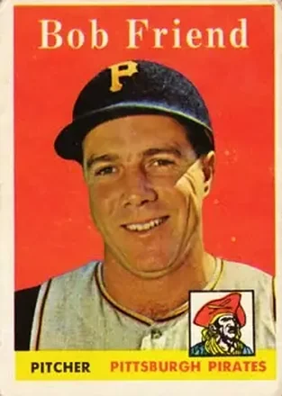 1958 Topps #315 Bob Friend