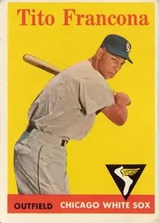 1958 Topps #316 Tito Francona