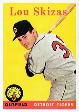 1958 Topps #319 Lou Skizas
