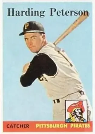 1958 Topps #322 Harding Peterson