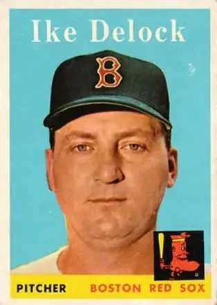 1958 Topps #328 Ike Delock
