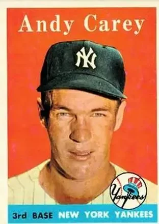 1958 Topps #333 Andy Carey