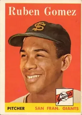 1958 Topps #335 Ruben Gomez