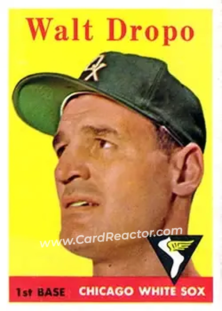 Front of Walt Dropo