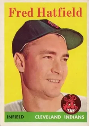 1958 Topps #339 Fred Hatfield
