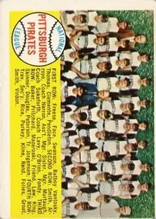 1958 Topps #341 Bob Clemente