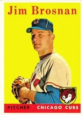 1958 Topps #342 Jim Brosnan