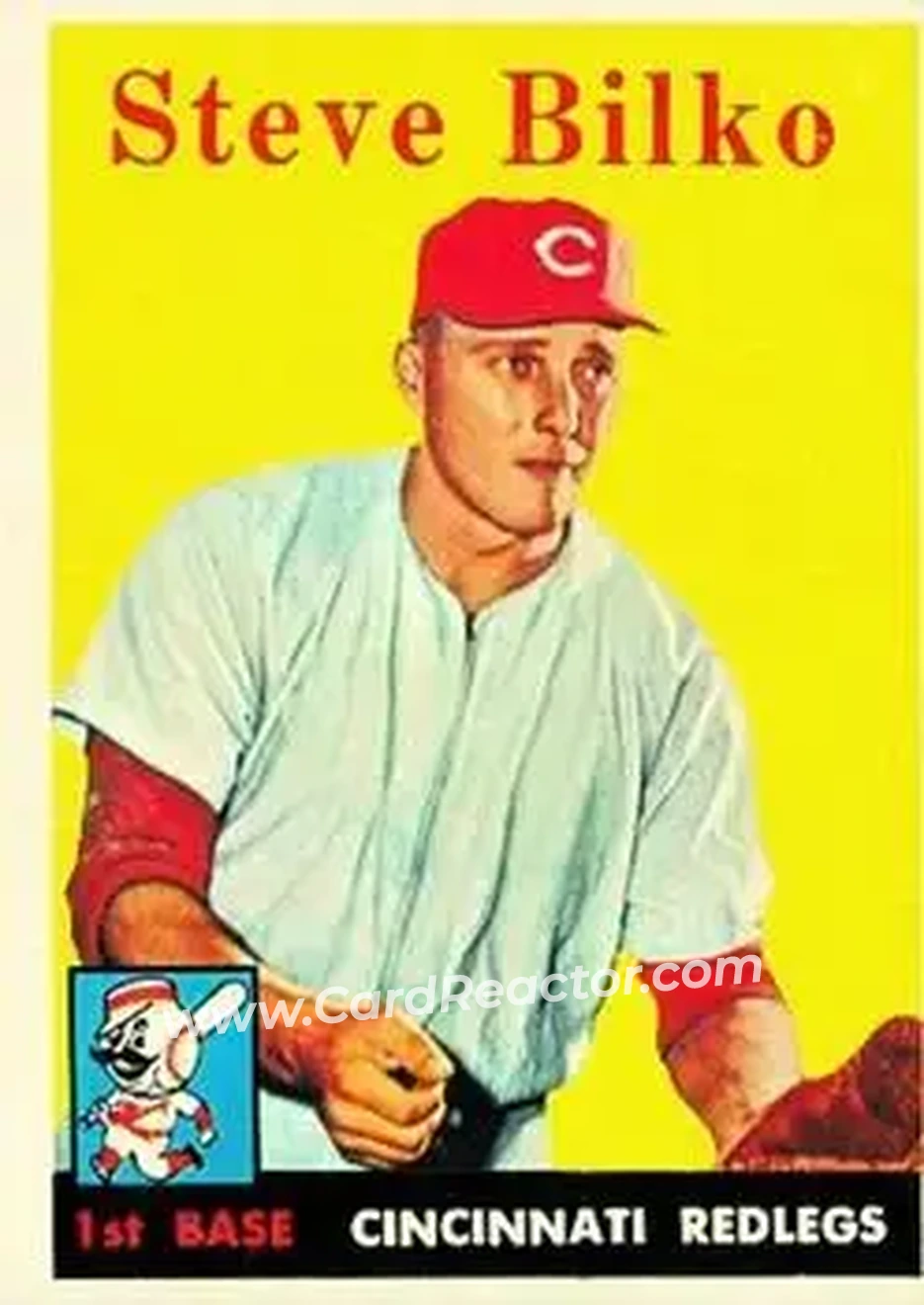 Front of Steve Bilko