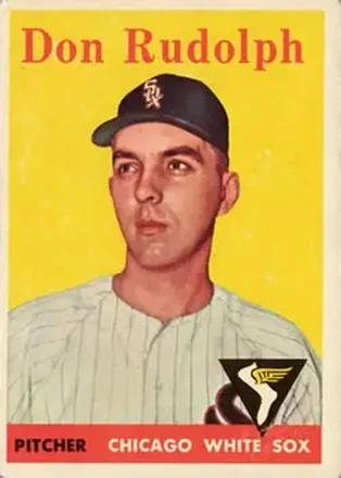 1958 Topps #347 Don Rudolph
