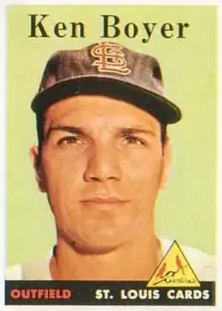 1958 Topps #350 Ken Boyer
