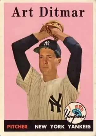 1958 Topps #354 Art Ditmar