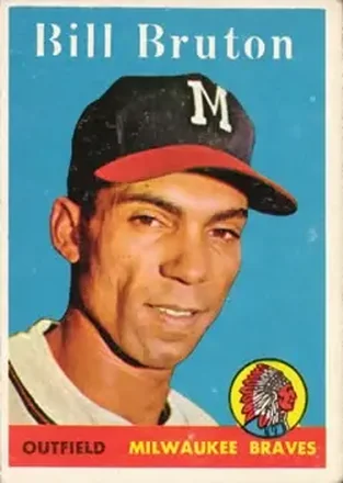 1958 Topps #355 Bill Bruton
