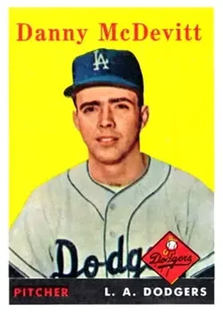 1958 Topps #357 Danny McDevitt