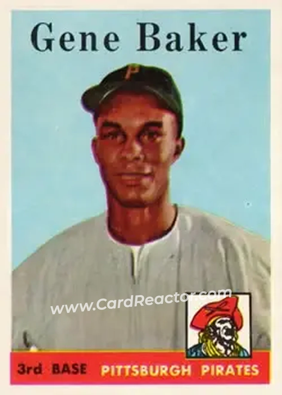 Front of Gene Baker