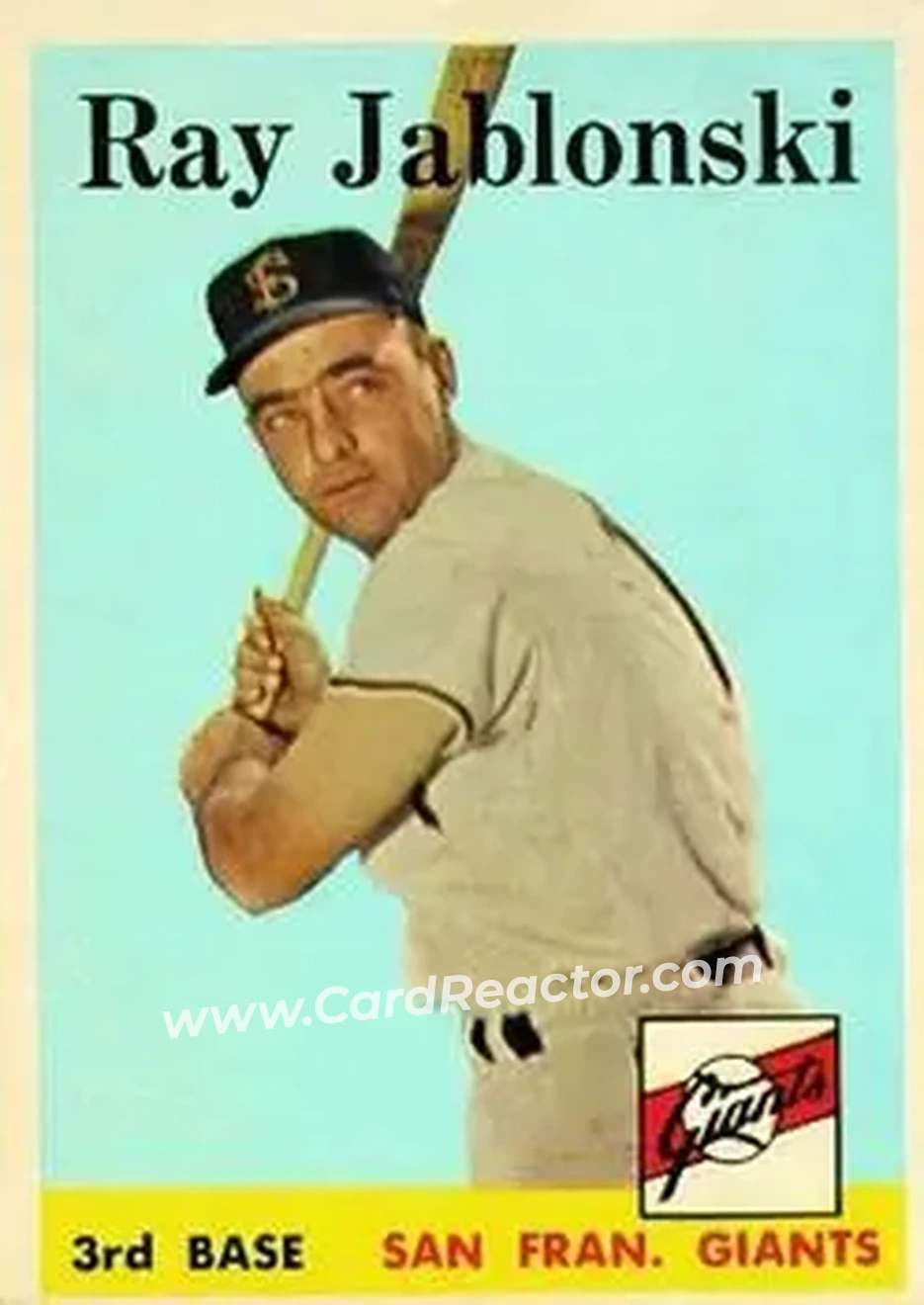 Front of Ray Jablonski