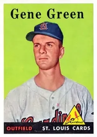 1958 Topps #366 Gene Green
