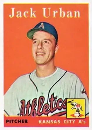 1958 Topps #367 Jack Urban